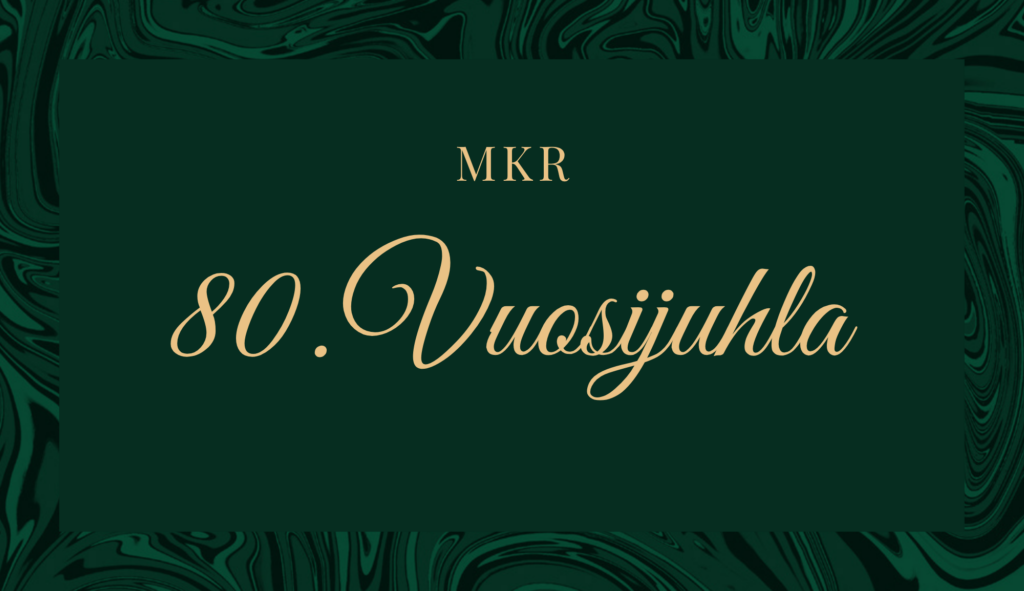 MKR - 80-Vuotisjuhlat 14.11.2026